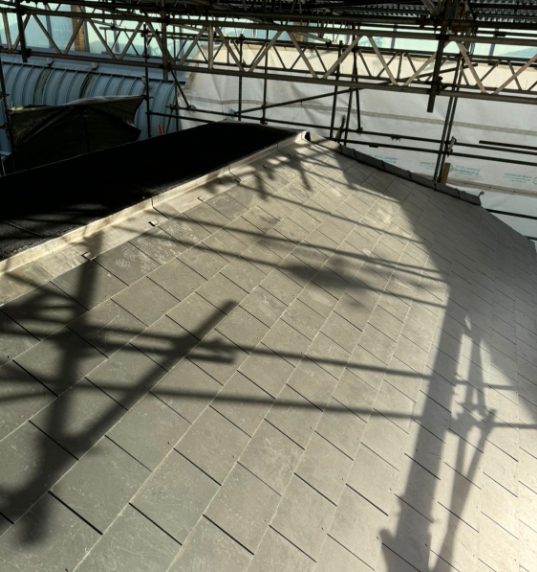 Scaffolding Roof protection